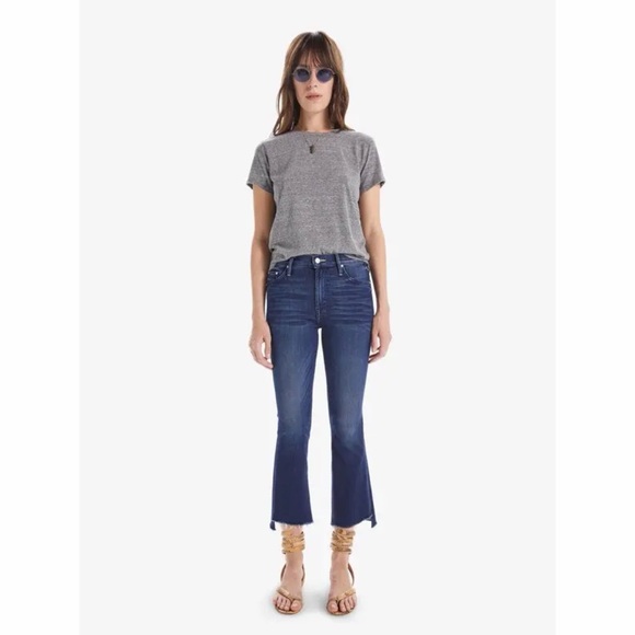 MOTHER The Insider Crop Step Fray - Tongue And Chic